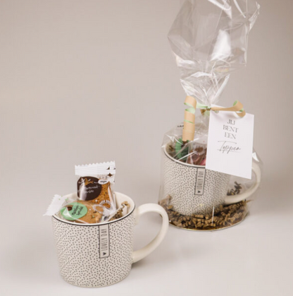 Mok met koekjes + kaartje