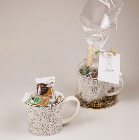 Mok met koekjes + kaartje